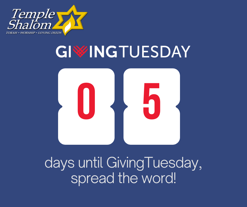 GivingTuesday 5 days before