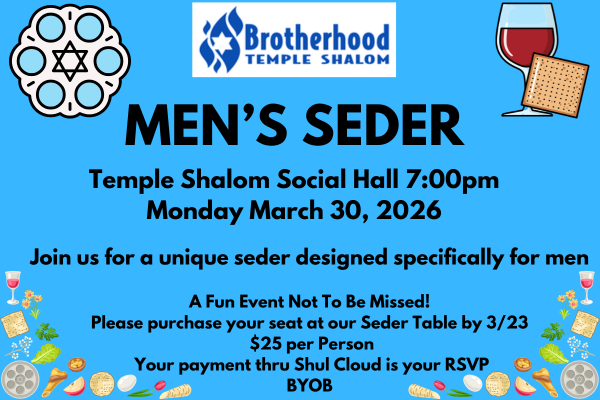 mens seder 2026